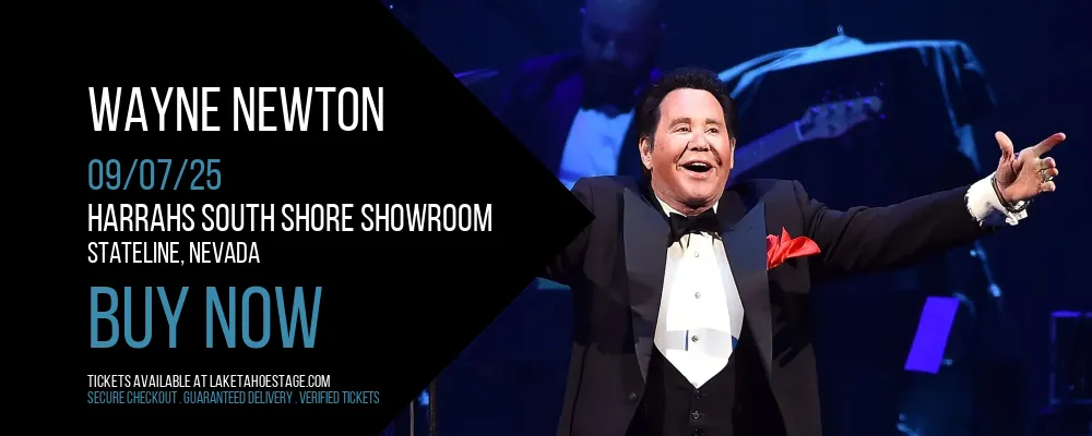 Wayne Newton at Harrahs South Shore Showroom