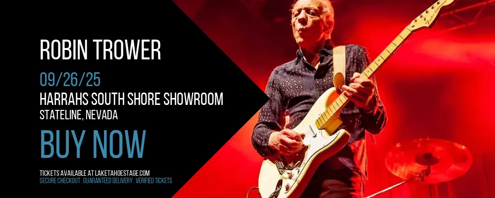 Robin Trower at Harrahs South Shore Showroom