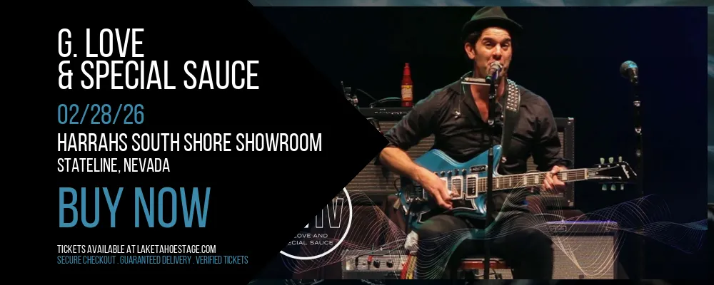 G. Love & Special Sauce at Harrahs South Shore Showroom