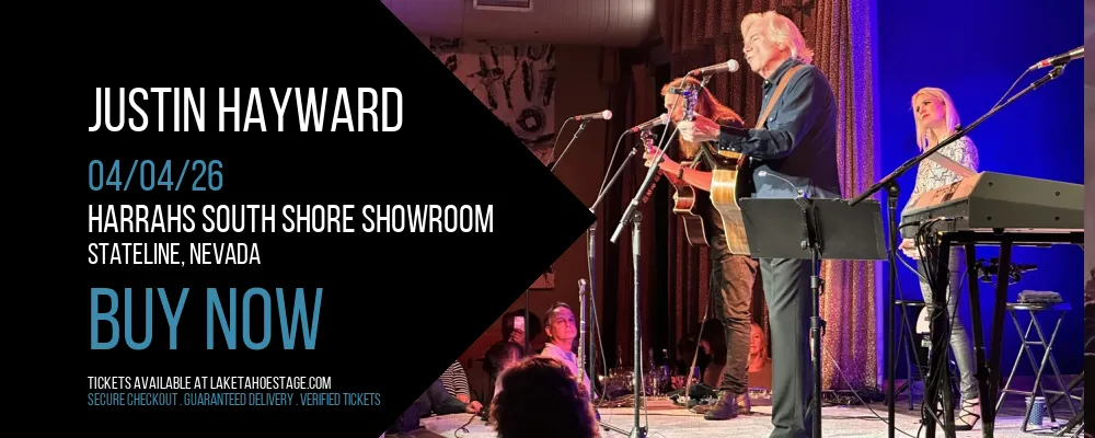 Justin Hayward at Harrahs South Shore Showroom